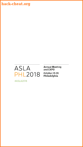 ASLA Annual Meeting and EXPO screenshot