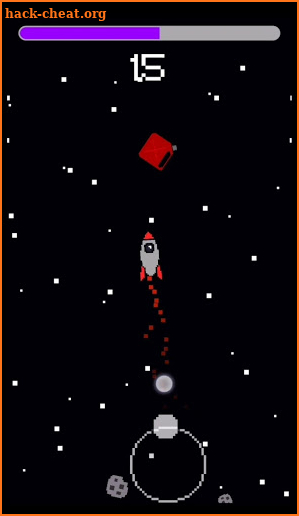 asteroid dodger screenshot