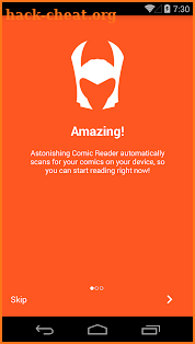 Astonishing Comic Reader screenshot