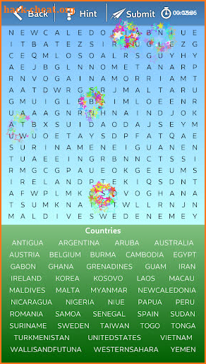 Astraware Wordsearch screenshot