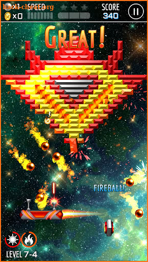 Astroball - Brick Breaker (Ad Free) screenshot