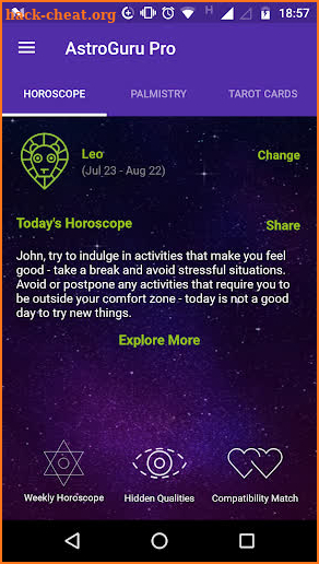 AstroGuru Pro: Palmistry, Astrology & Tarot screenshot