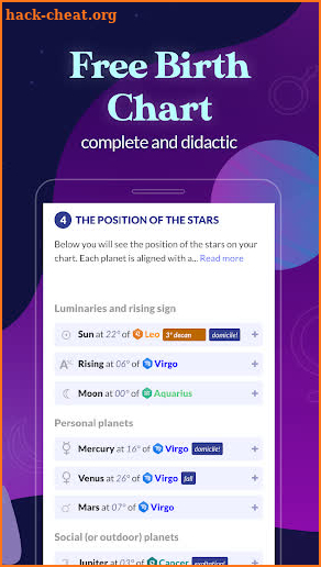 Astrolink - Birth Chart screenshot