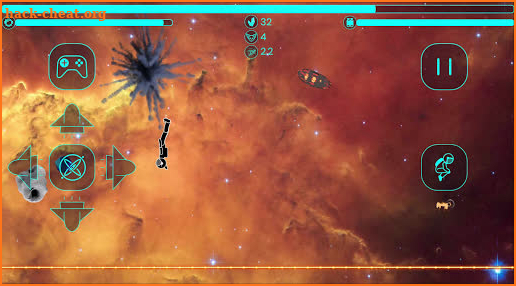 Astronaut Stickman: Jetpack Training School screenshot