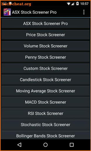 ASX Stock Screener Pro screenshot