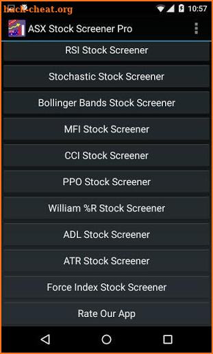 ASX Stock Screener Pro screenshot