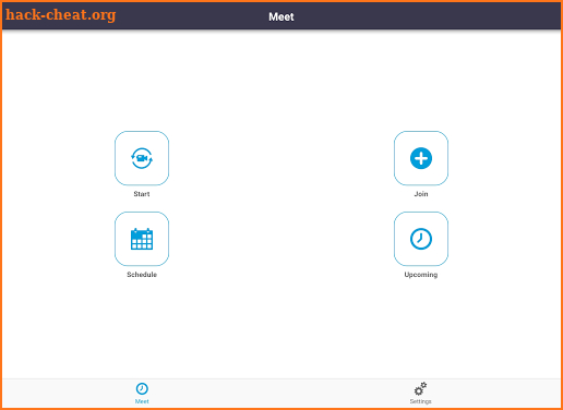 AT&T Collaborate - Meetings screenshot