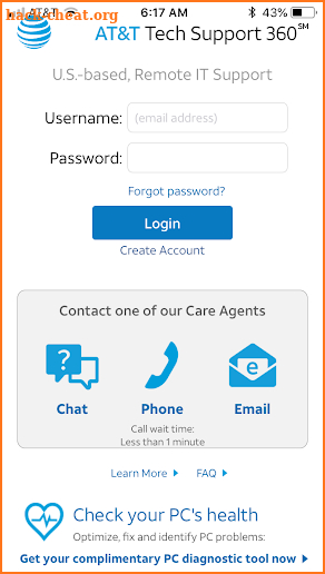 AT&T Tech Support 360℠ screenshot