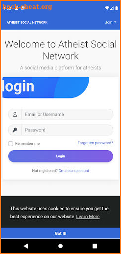 Atheist Social Network screenshot