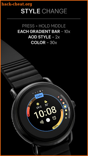 Athlete 2 Lite: Watch face screenshot