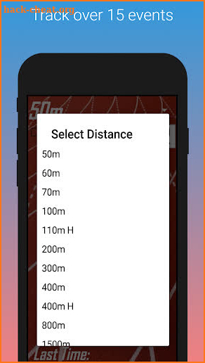 Athletics Track & Field Stopwatch screenshot