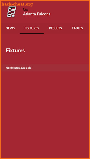 Atlanta Falcons app screenshot