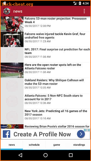 Atlanta Football News - Falcons Edition screenshot