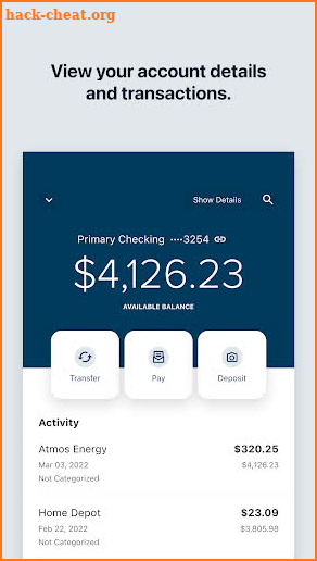 Atomic Credit Union screenshot