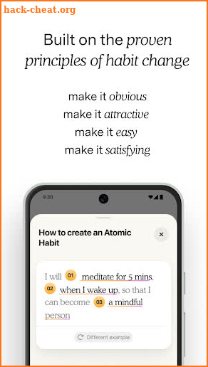 Atoms - from Atomic Habits screenshot