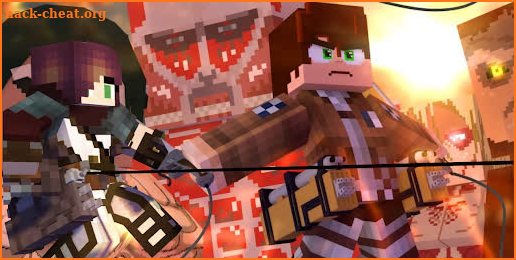 Attack on Titan Addon for Minecraft PE screenshot