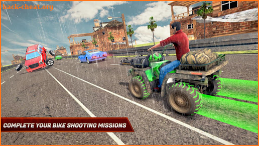 ATV Bike Quad Racing Shooter screenshot