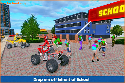 ATV Bike Taxi – School Transport screenshot