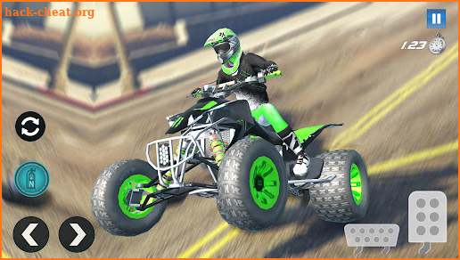 Atv Car Racing Games 2022 Quad Bike Simulator screenshot