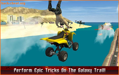 ATV Motocross Quad Trail Galaxy screenshot