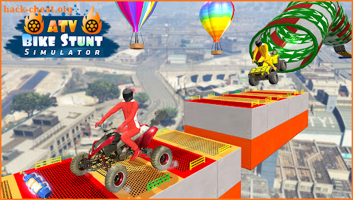 ATV Quad Bike Stunt Driver Simulator 3D Game screenshot