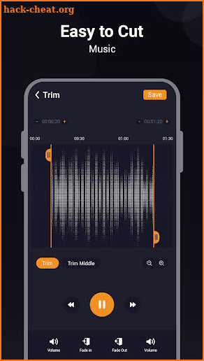 Audio Editor - Music Editor & MP3 Song Maker screenshot