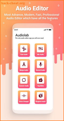 Audio Lab - Audio Editor & Ringtone Maker screenshot