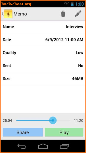 Audio Memos - Voice Recorder screenshot