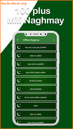 audio mili nagma pakistani offline screenshot