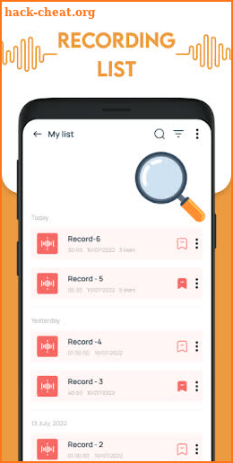 Audio Recorder - Voice Memos screenshot