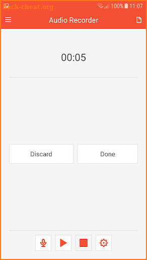 Audio Recorder (Voice Recorder, Sound Recorder) screenshot