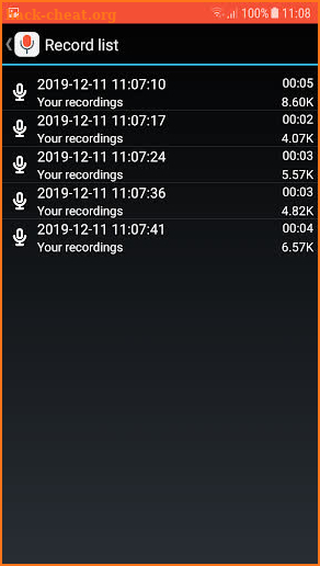 Audio Recorder (Voice Recorder, Sound Recorder) screenshot