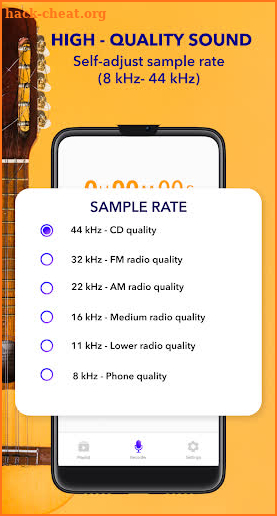 Audio Recording MP3 & Voice Recorder High Quality screenshot