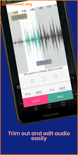 Audio Status Maker screenshot