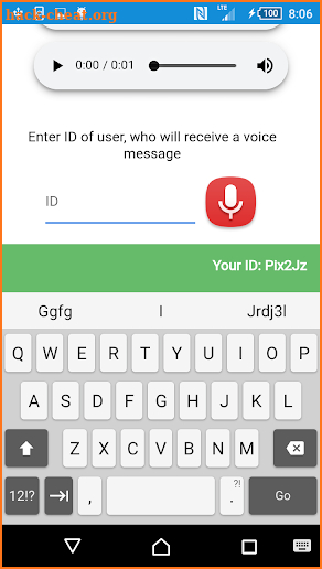 Audio Voice Messages screenshot