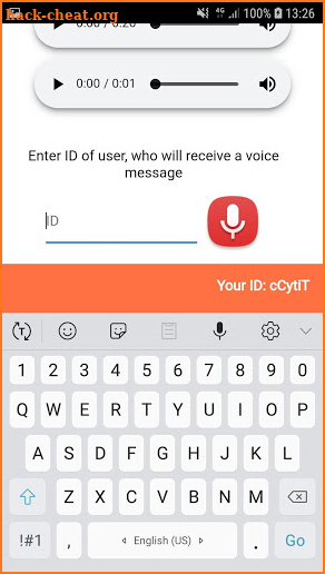 Audio Voice Player screenshot