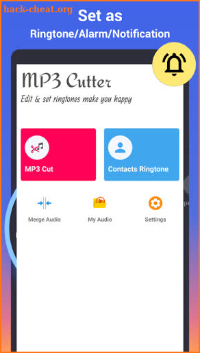 AudioApp: MP3 Cutter, Ringtone Maker, Audio Editor screenshot