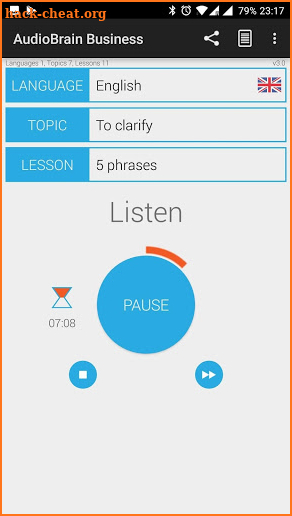 AudioBrain Business screenshot