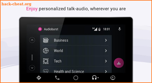 Audioburst Auto screenshot