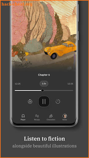 Audrey: Guided audiobooks screenshot