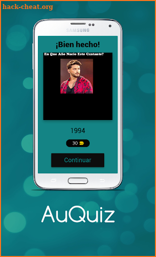 AuQuiz Adivina El Cantante screenshot