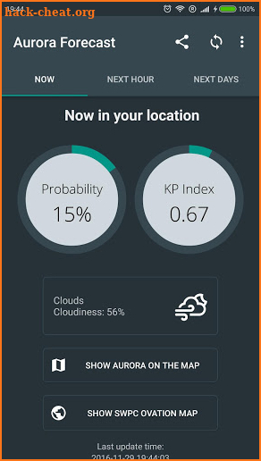 Aurora Forecast - Northern Lights Alerts screenshot