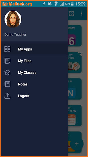 AUSD myLocker screenshot