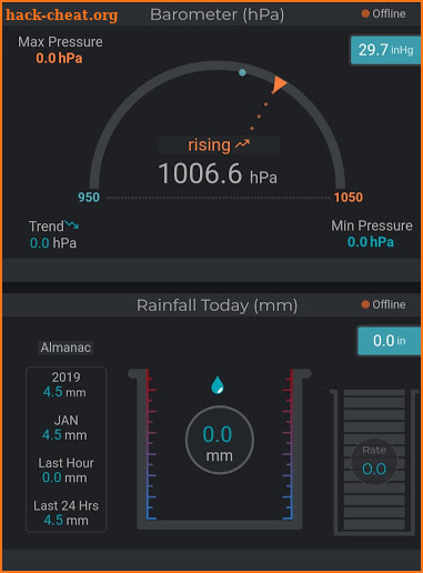 AUST Weather Station screenshot