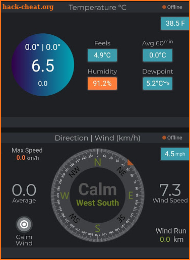 AUST Weather Station screenshot