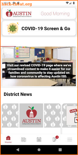 Austin ISD Mobile App screenshot