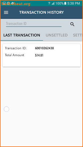 Authorize.Net Mobile POS screenshot