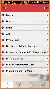 Auto Accident App screenshot