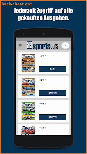 AUTO BILD Sportscars Reader screenshot