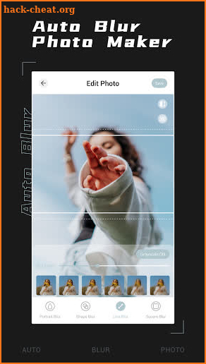 Auto Blur Photo Maker screenshot